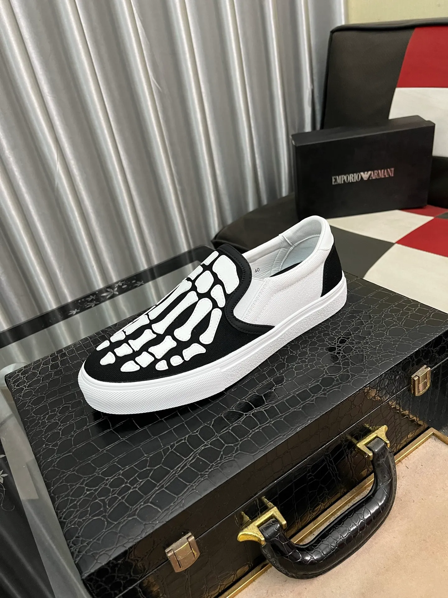 Men's men's shoes 💰420⌚️⌚️miri star shoes bone moral training shoes casual shoes amiri 2025 spring and summer star shoes bone moral training shoes micro-shaped body, the bone weaving pattern made of multi-layer genuine leather is more three-dimensional, slightly thicker and rich, and all elements are just right! The details are just right. Size: 38 to 442️⃣Colors available